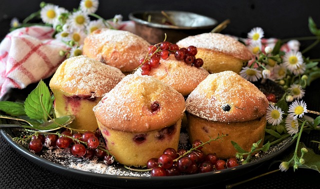 Muffin ai frutti di bosco